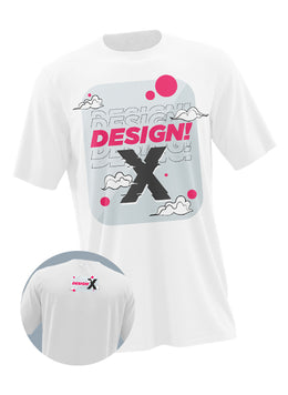 T Shirt 100% Cotton - 2 Print Small-Big